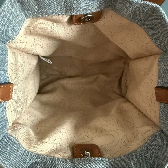 True Religion Women's Tote Bag Buddha Pocket Travel Shoulder Handbag - Picture 7 of 8